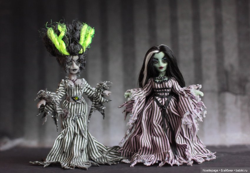 Миниатюрные зомби и не только. Мои летние творения