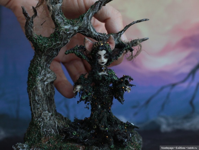 Миниатюрные зомби и не только. Мои летние творения