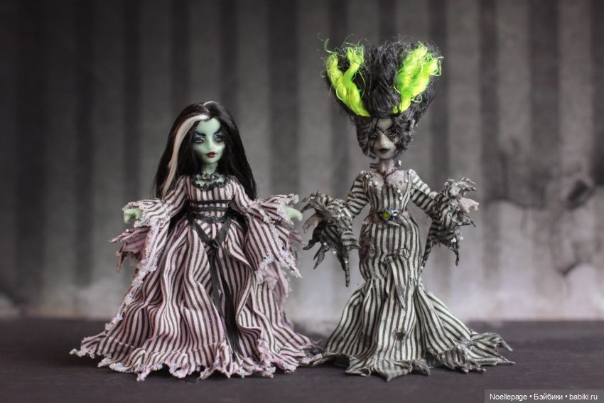 Миниатюрные зомби и не только. Мои летние творения