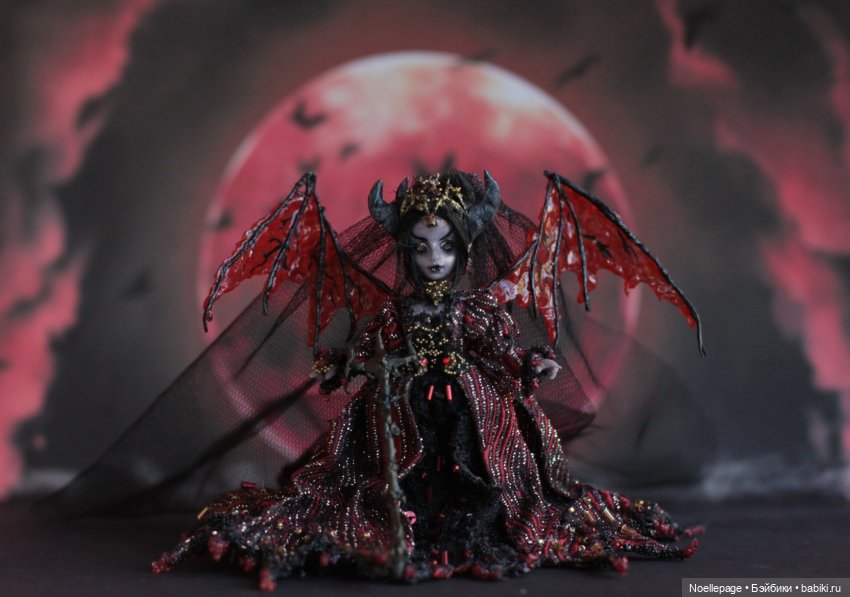 И снова миниатюрная нечисть. Мои осенне-зимние куколки (фото 2)