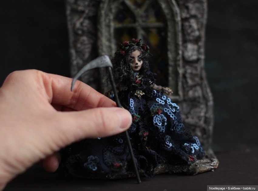 И снова миниатюрная нечисть. Мои осенне-зимние куколки (фото 7)