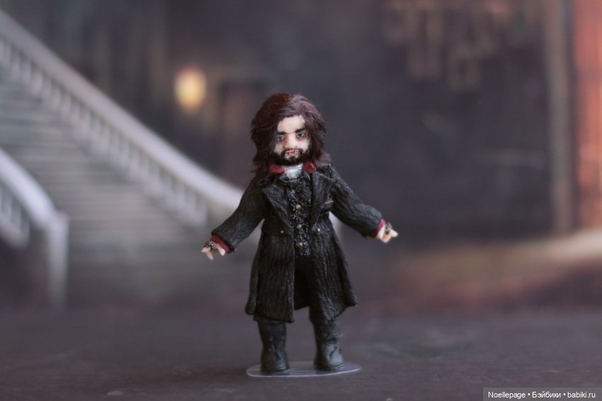 И снова миниатюрная нечисть. Мои осенне-зимние куколки