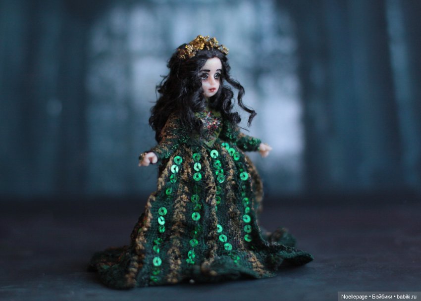 И снова миниатюрная нечисть. Мои осенне-зимние куколки