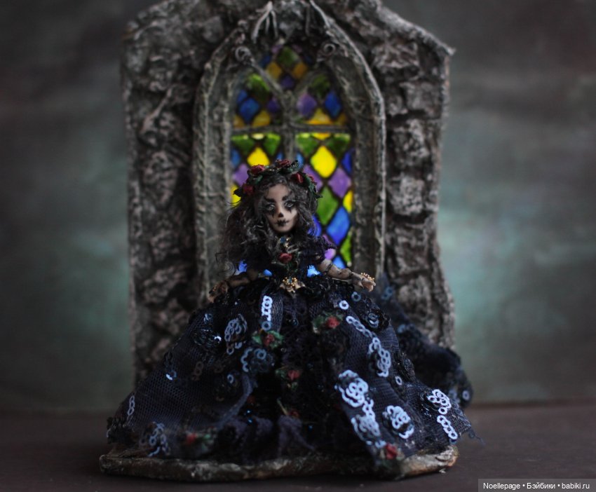 И снова миниатюрная нечисть. Мои осенне-зимние куколки (фото 6)