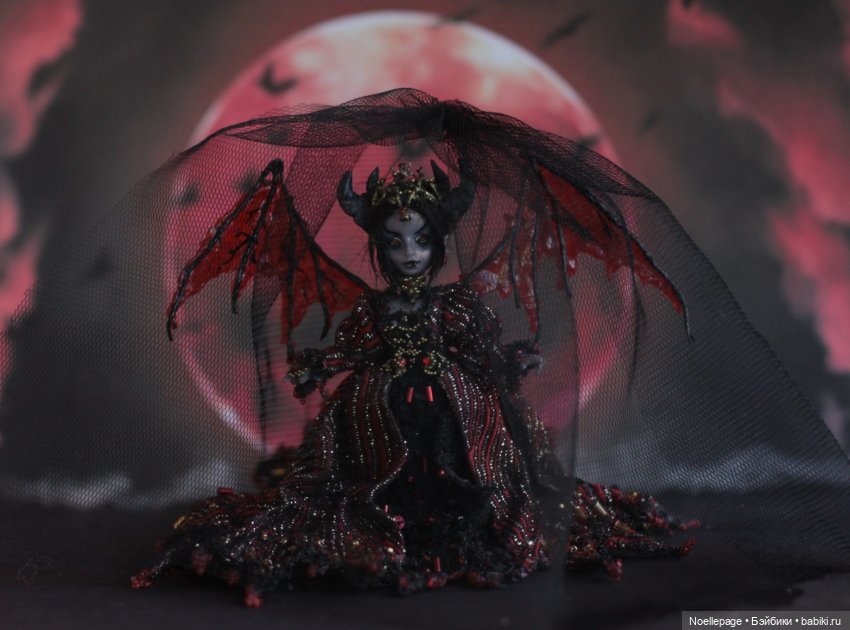 И снова миниатюрная нечисть. Мои осенне-зимние куколки (фото 3)