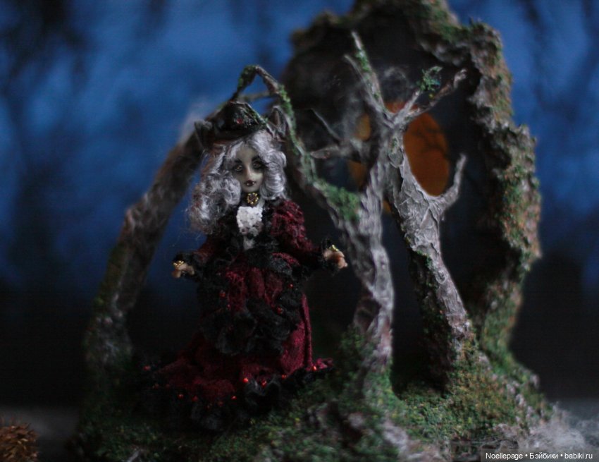 И снова миниатюрная нечисть. Мои осенне-зимние куколки (фото 9)