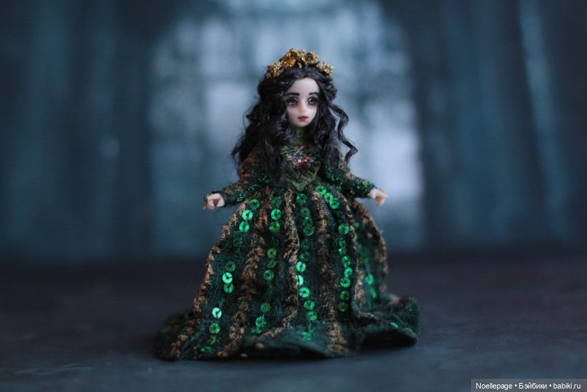 И снова миниатюрная нечисть. Мои осенне-зимние куколки