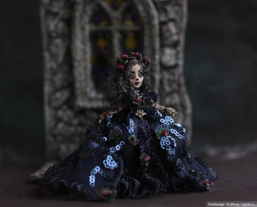 И снова миниатюрная нечисть. Мои осенне-зимние куколки (фото 5)
