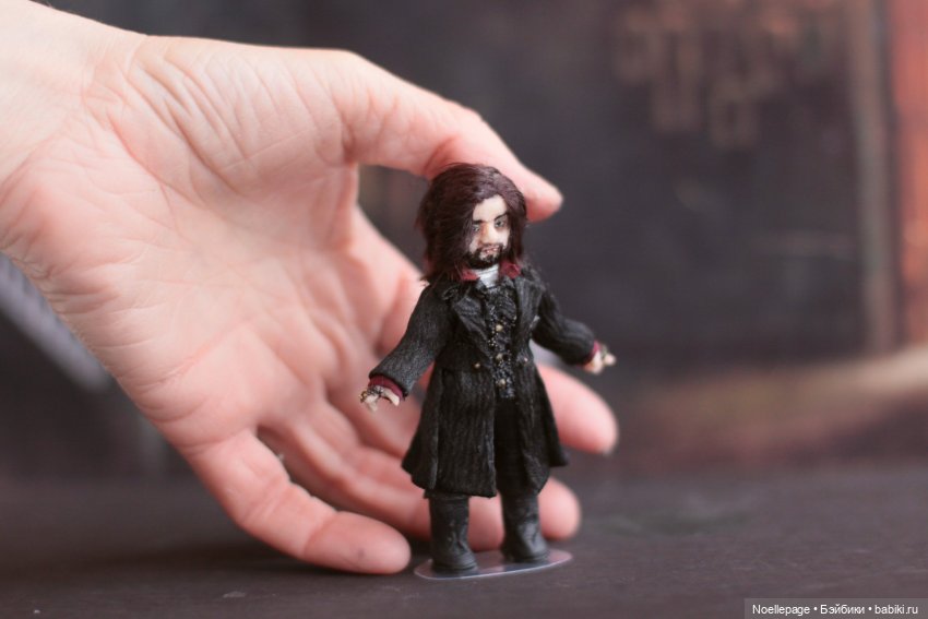 И снова миниатюрная нечисть. Мои осенне-зимние куколки