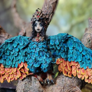 Миниатюрная Птица Сирин