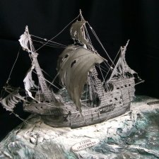 Летучий Голландец диорама