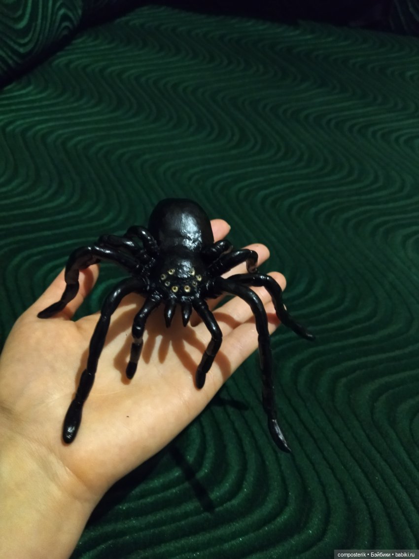 Паук по имени Жорик — Лепка авторских игрушек и папье