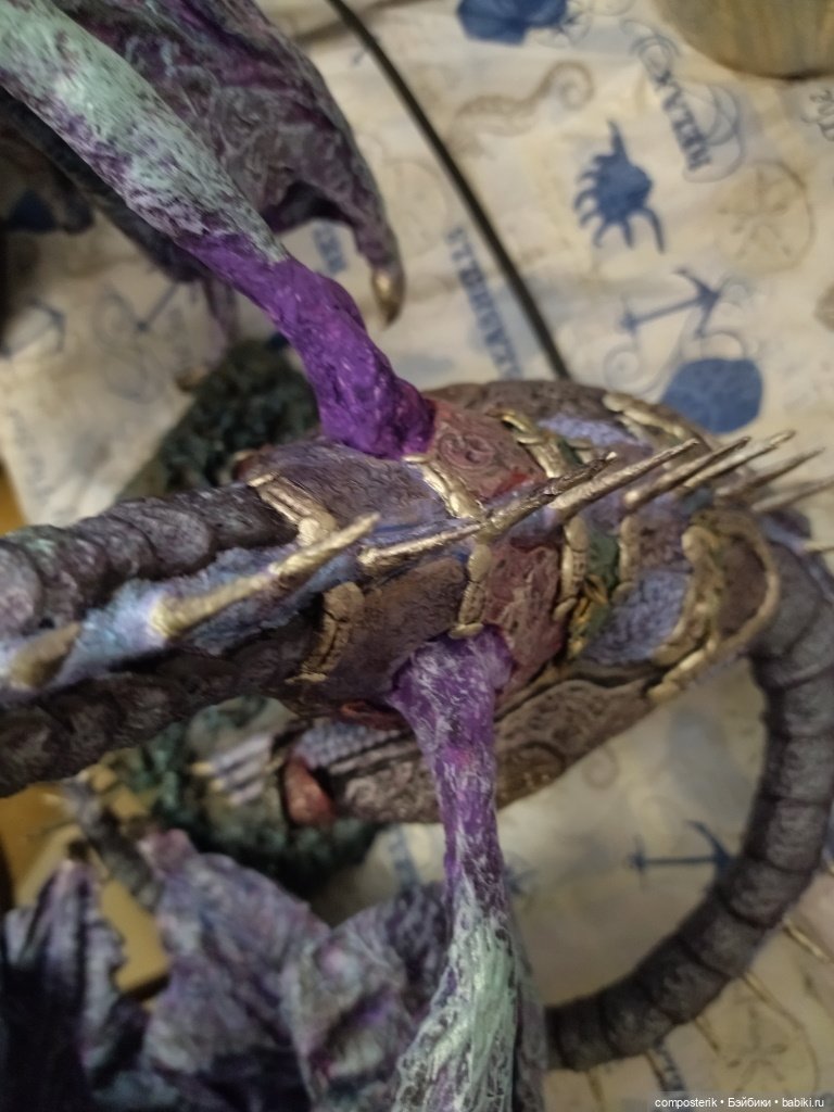 МК Дракон Часть 3 — Лепка авторской куклы: Полимерная глина