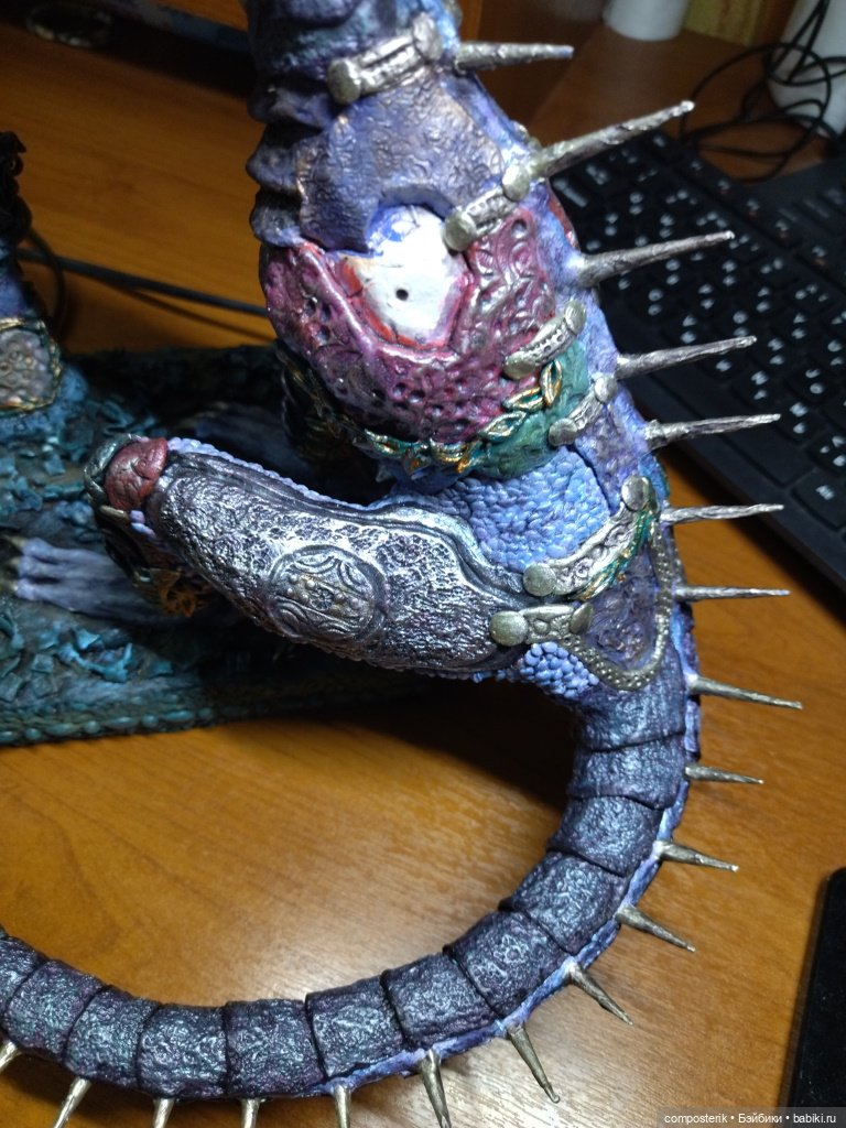 МК Дракон Часть 3 — Лепка авторской куклы: Полимерная глина