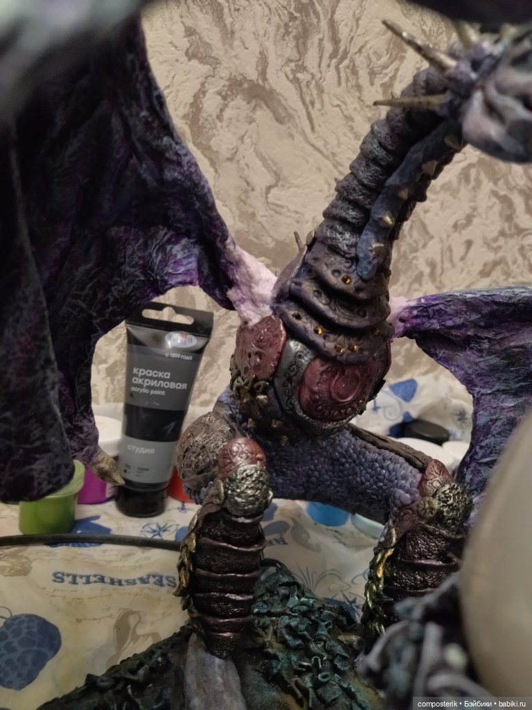 МК Дракон Часть 3 — Лепка авторской куклы: Полимерная глина