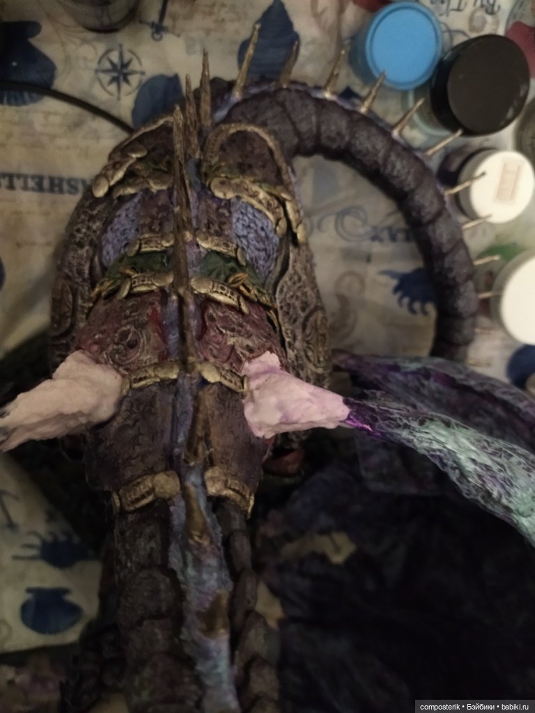 МК Дракон Часть 3 — Лепка авторской куклы: Полимерная глина