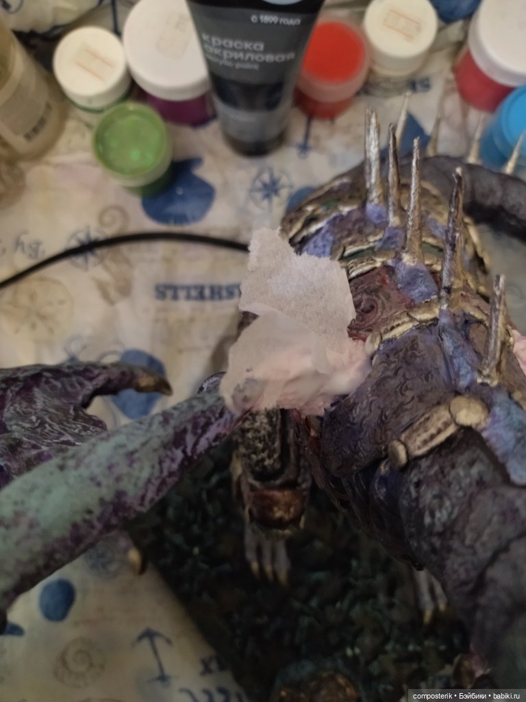 МК Дракон Часть 3 — Лепка авторской куклы: Полимерная глина