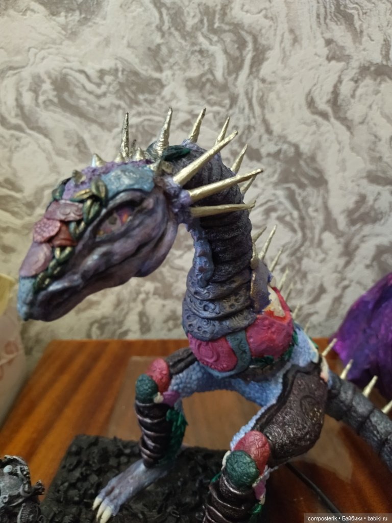 МК Дракон Часть 3 — Лепка авторской куклы: Полимерная глина (фото 2)