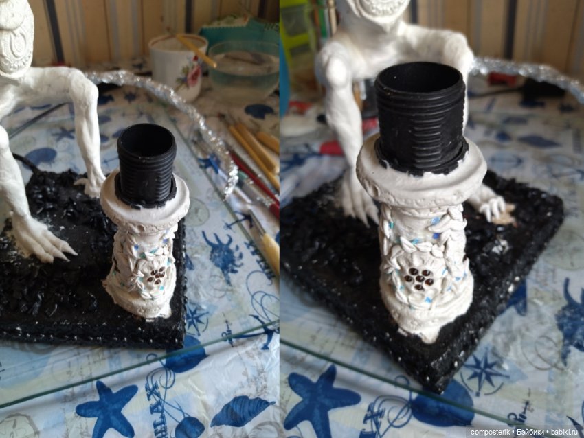 МК Дракон Часть 2 — Лепка авторской куклы: Полимерная глина