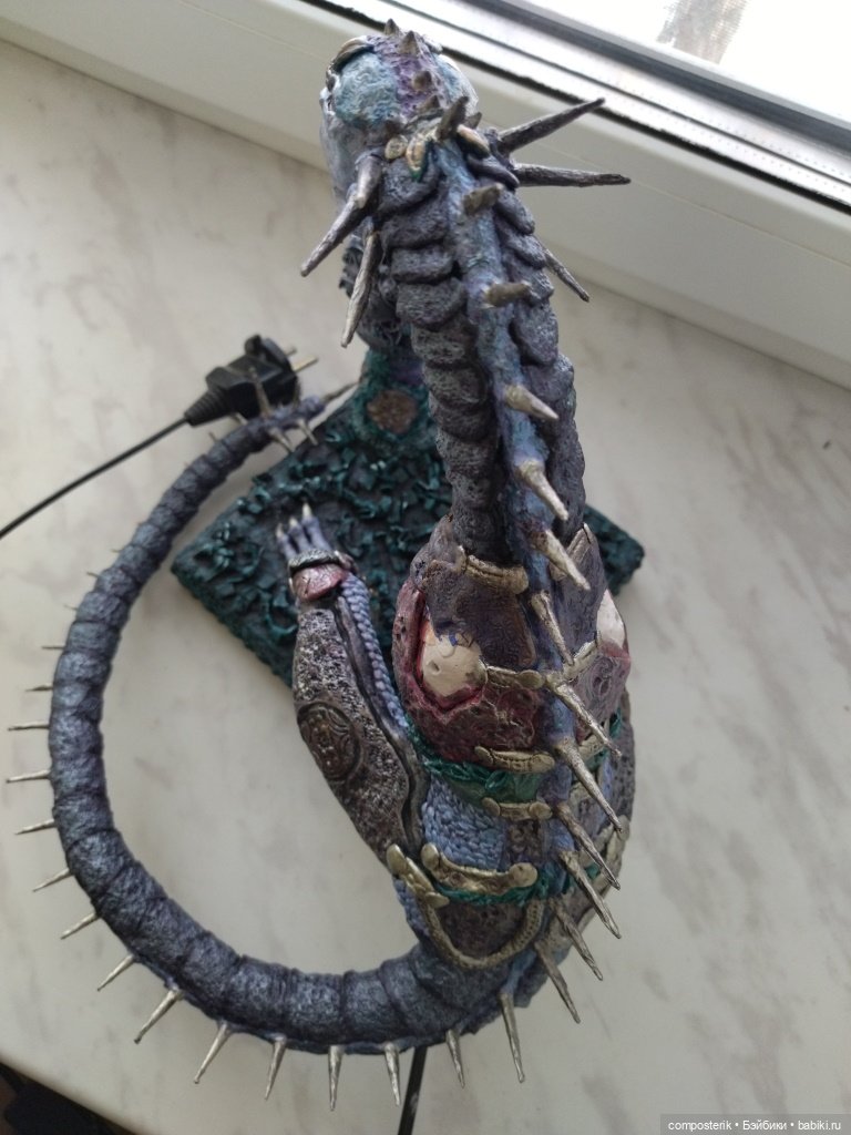 МК Дракон Часть 3 — Лепка авторской куклы: Полимерная глина