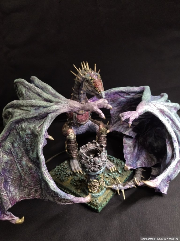 МК Дракон Часть 3 — Лепка авторской куклы: Полимерная глина