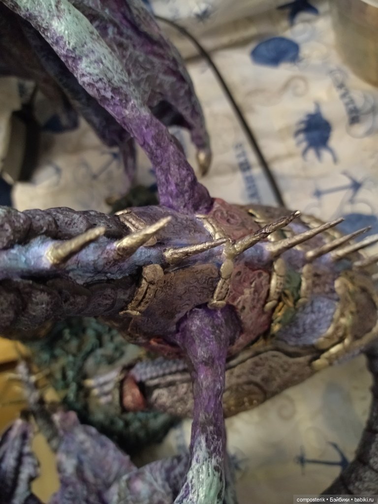 МК Дракон Часть 3 — Лепка авторской куклы: Полимерная глина