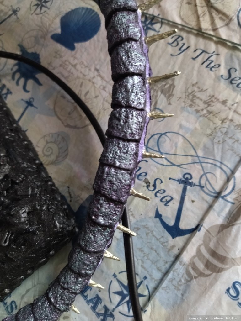 МК Дракон Часть 3 — Лепка авторской куклы: Полимерная глина (фото 6)