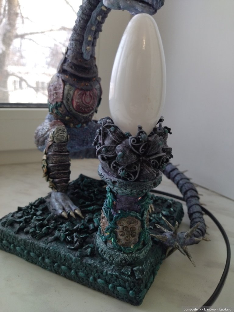 МК Дракон Часть 3 — Лепка авторской куклы: Полимерная глина