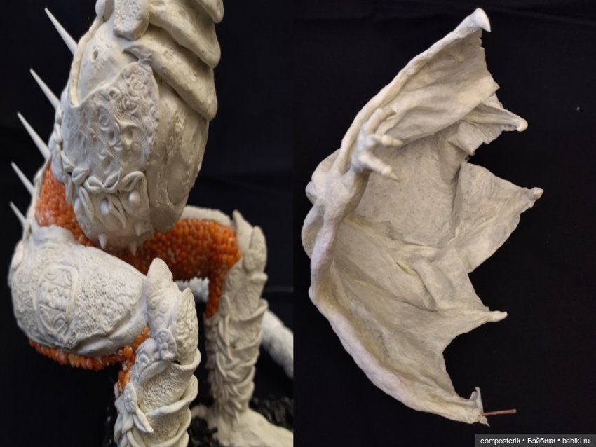 МК Дракон Часть 2 — Лепка авторской куклы: Полимерная глина