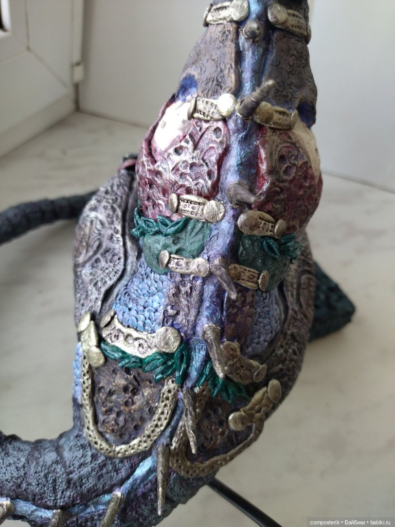 МК Дракон Часть 3 — Лепка авторской куклы: Полимерная глина