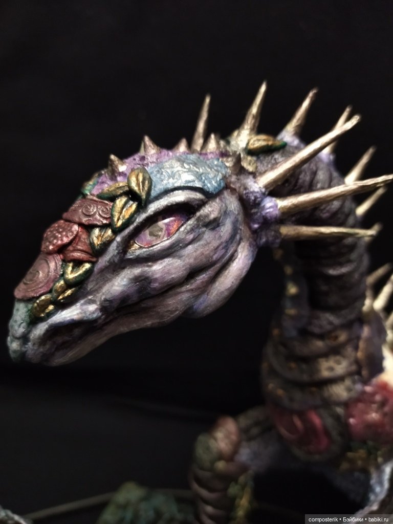 МК Дракон Часть 3 — Лепка авторской куклы: Полимерная глина