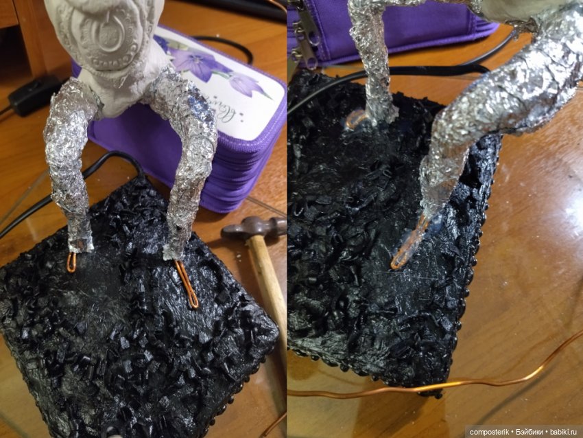 МК Дракон Часть 2 — Лепка авторской куклы: Полимерная глина (фото 6)