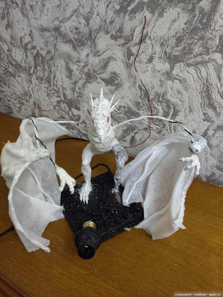 МК Дракон Часть 2 — Лепка авторской куклы: Полимерная глина