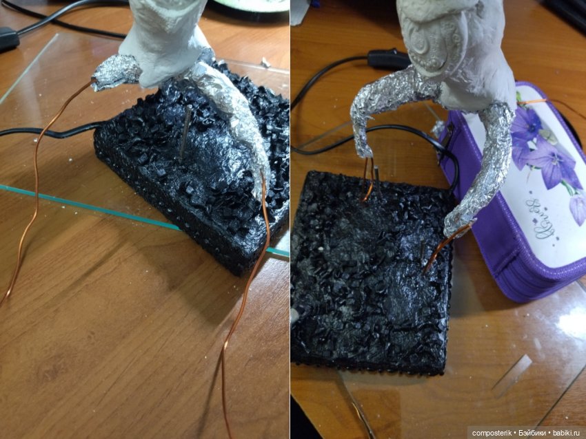 МК Дракон Часть 2 — Лепка авторской куклы: Полимерная глина (фото 5)