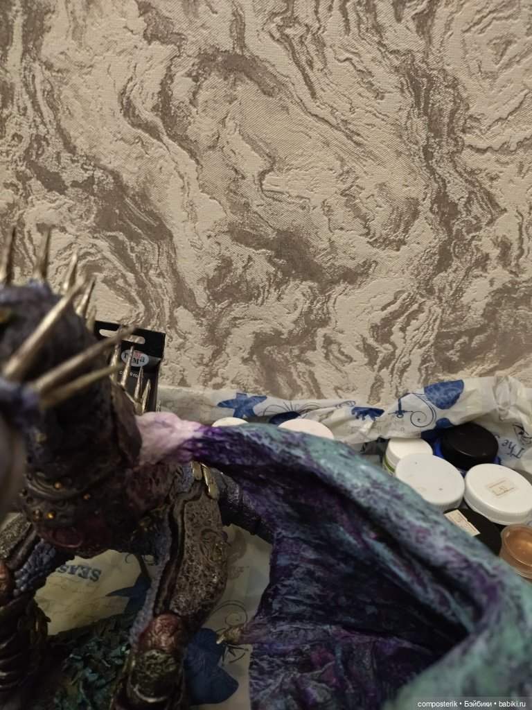 МК Дракон Часть 3 — Лепка авторской куклы: Полимерная глина