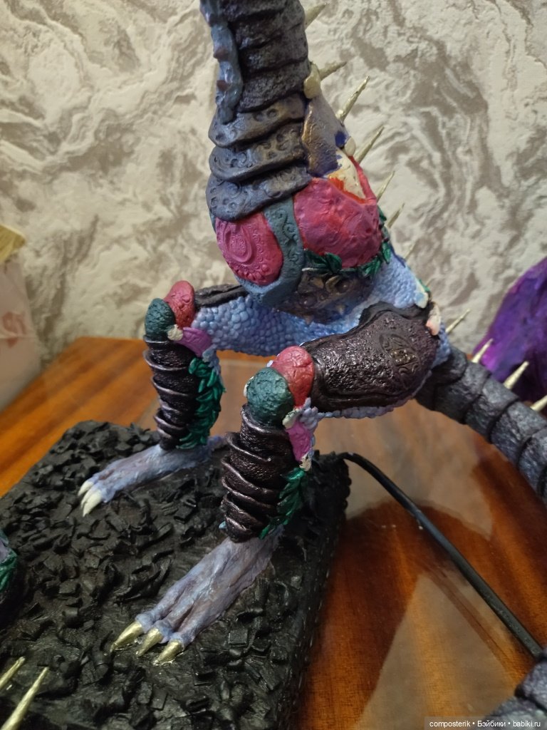 МК Дракон Часть 3 — Лепка авторской куклы: Полимерная глина (фото 4)