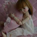 Настенька. Авторская шарнирная кукла