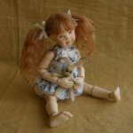 Проба пера. Шарнирная кукла