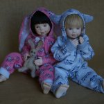 Новые шарнирные куклы из серии "Крошка на ладошке"