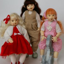 Новенькие шарнирные куклы