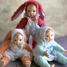 "Bunny Toddlers" New collection. Видео презентация куклд тедди долл