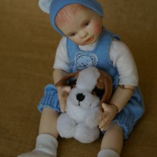 Малыш Даня. Авторская куколка