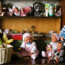 Моя маленькая коллекция кукол. Видео