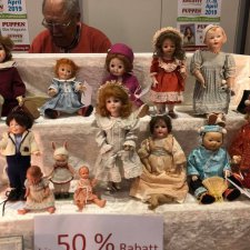 Выставка кукол и мишек в Мюнстере, Германия 28.04.2018-29.04.2018 год часть вторая