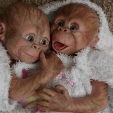 Обезьянки Bindi и Binki в моем исполнении