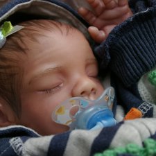 Этническая малышка на основе молда Megan