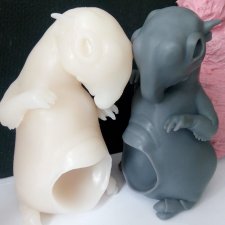 У меня появились новые видео мк по формовке, отливке и росписи силикона