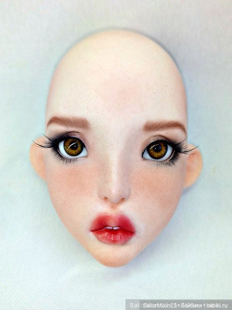 Авторский мейкап кукол - Sailor Moon
