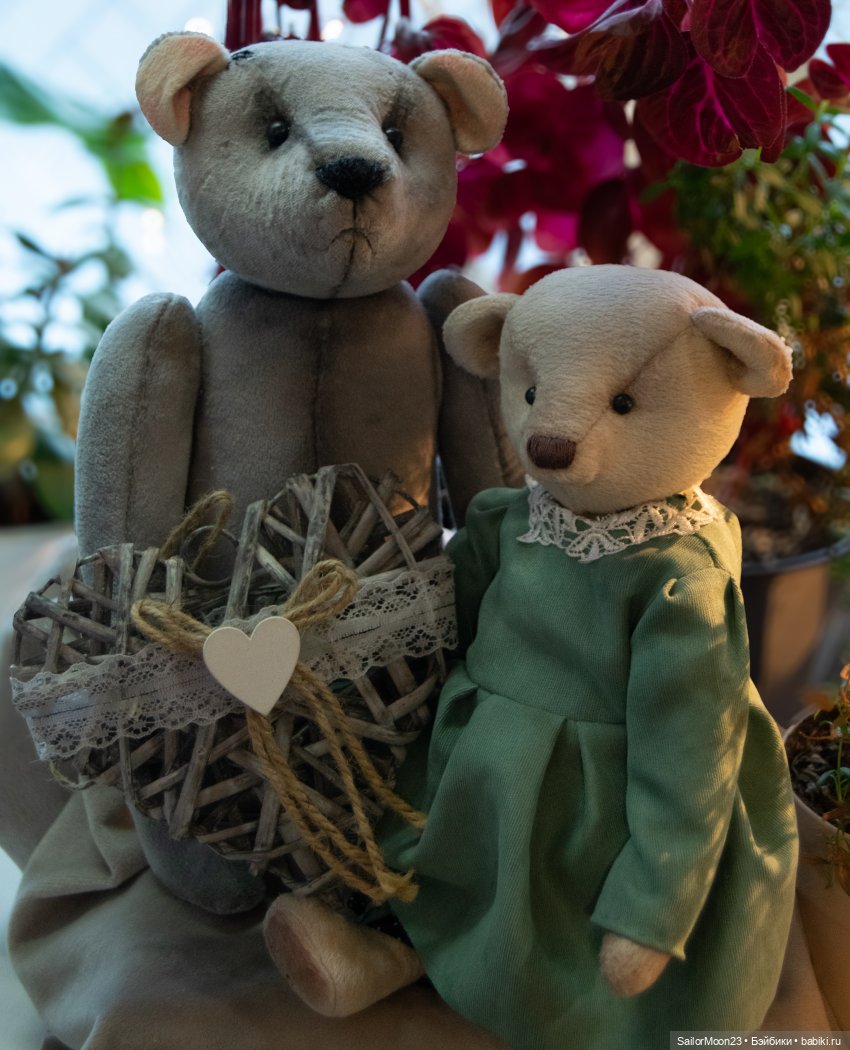 Ёсик и Серафима — Авторские мишки Тедди и друзья: фото (фото 9)
