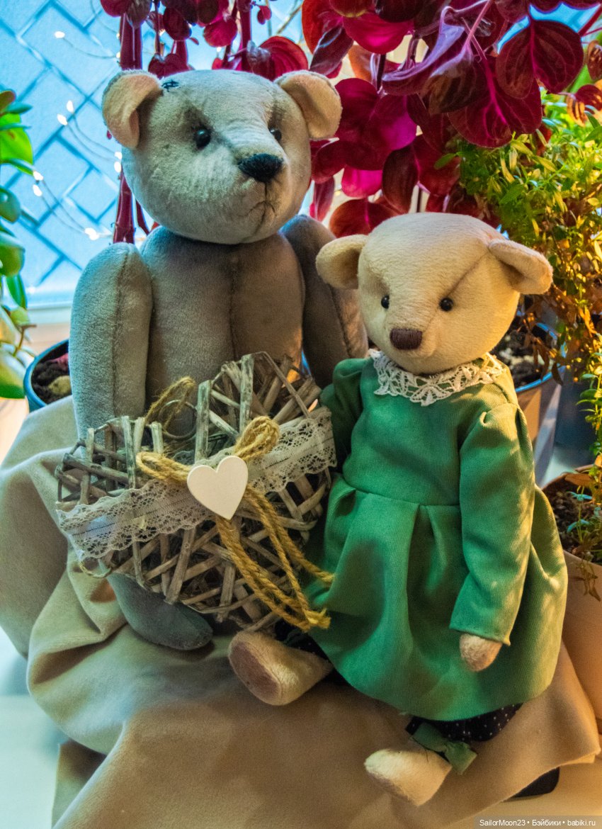 Ёсик и Серафима — Авторские мишки Тедди и друзья: фото (фото 8)